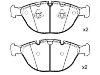 Plaquettes de frein Brake Pad Set:34 11 6 756 350